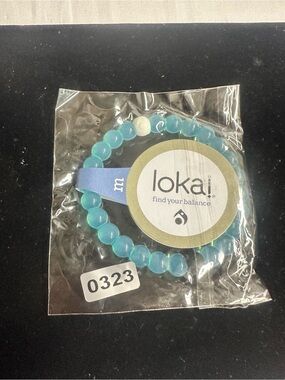 Lokai Kids Turquoise Beaded Balance Bracelet